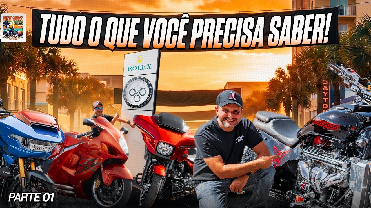 TK no maior evento de motos do mundo! Daytona Bike Week 2026