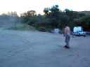 HPI Baja 5b Boosting it in the dunes