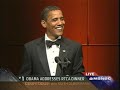 (PT.1/2) Barack Obama's Stand-Up Comedy at 65th Radio&Television Correspondents' (RTCA) Dinner