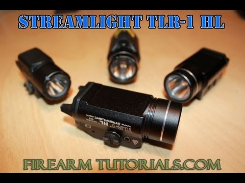 Streamlight - Here is a look at the new TLR-1 HL from streamlight. They are claiming 630 lumens on this light... Watch me compare it with the original TLR-1s, TLR-2, and T...
