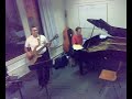 Victor Mendoza backing Trio rehearsal @ CvA