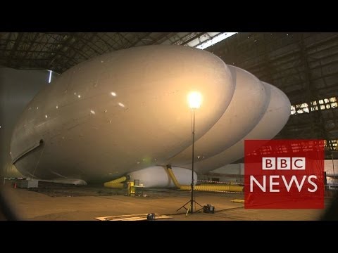 How to assemble world's longest aircraft ? BBC News