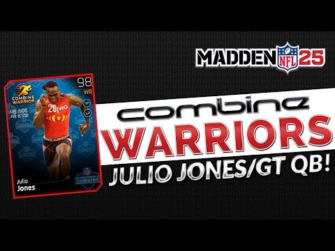 MUT 25 - Combine Warrior Julio Jones! Madden 25 Ultimate Team - Golden Ticket QB Coming!
