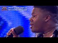 Paije Richardson's X Factor Audition - itv.com/xfactor