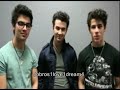 Jonas Brothers send a message to Chile for the earthquake