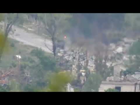 UKRAIŃSKA 24. BRYGADA ZMECHANIZOWANA ZNISZCZYŁA RUSKI ROZPOZNAWCZY PANCERNY BRDM-2 PPK 9M111