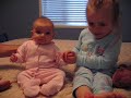 Baby Sisters Sophia and Bella