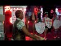Young Acrobat on Walking Street in Pattaya Thailand