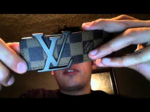 how to wear lv belt