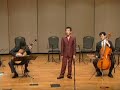 Countertenor D. Kai Ma Sings 