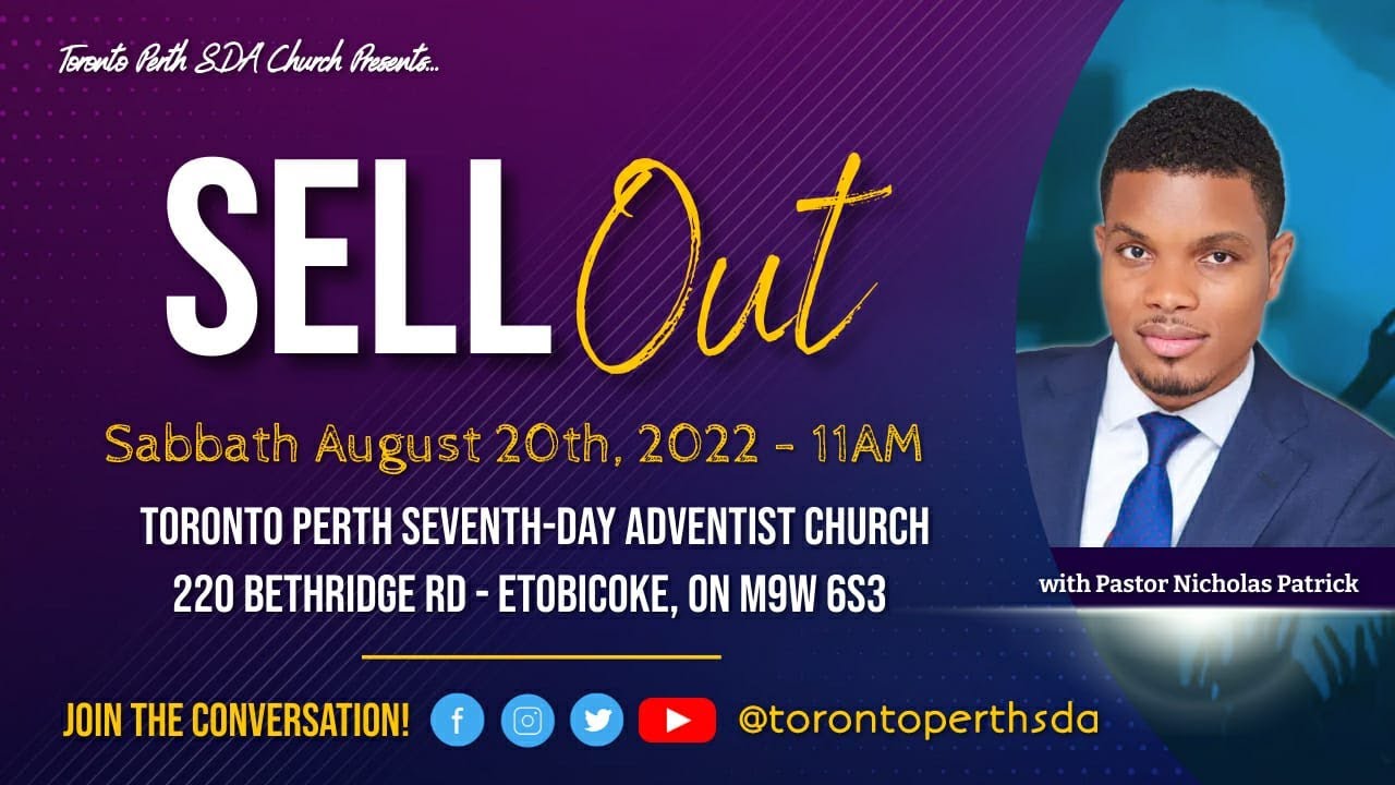 Pastor Nicholas Patrick - Sell Out ||  Sabbath, August 20th 2022