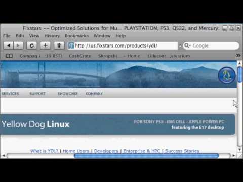 how to yellow dog linux ps3