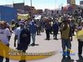 Cajamarca Pobladores del distrito de Jesús marchan por asfaltado de carretera