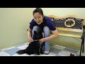 Getting groomed by one of our volunteers at the BC SPCA Richmond Education & Adoption Centre