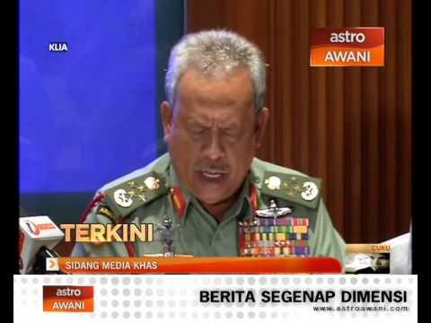 media - Perkembangan terkini sidang media di KLIA, 1:00pm. Sila layari http://www.astroawani.com untuk berita selanjutnya.