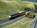 Southbound Caltrain #322 exiting Tunnel #17