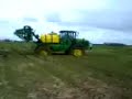 Automoteur John Deere en démonstration Automoteur John Deere en démonstration