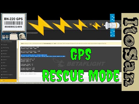 Banggood GPS BN-220 setting and GPS Rescue Mode setup