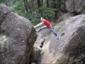 Rock Climbing at Bad Branch Falls