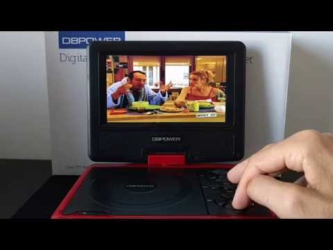 [FR] DBPower Lecteur DVD portable 7.5
