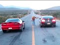 mustang gt 2006 turbo vs camaro ss supercharged