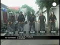 Anti government protesters in Bangkok, Thailand