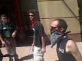 Protest Outside the Governor's Luncheon...Continued