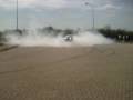 burnout van eldik rally hulst 2008