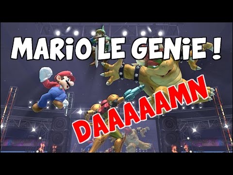 MARIO LE GENIE !? - SUPER SMASH BROS WII U