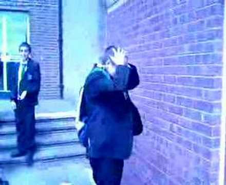 ryan running into door