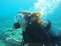 Louise getting confident at Greenbay Cyprus