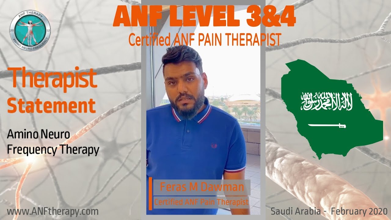 Interview with Feras Dawman - ANF Pain Therapist from Saudi Arabia