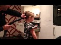 Video: How Dad Gives Daughter A Ponytail