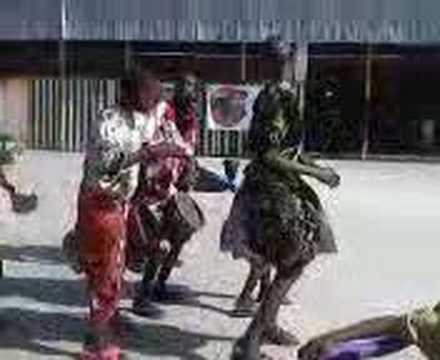 Girl drummers from Tanzania