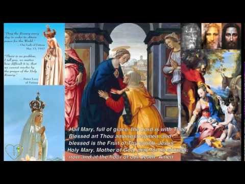 how to meditate on the mysteries of the rosary