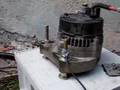My micro turgo turbine and car alternator