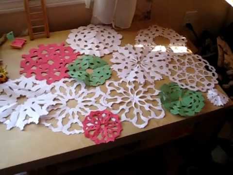 how to make snowflakes