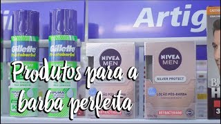 Produtos para barba perfeita