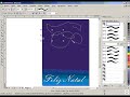 Video aula cartão de natal no corel draw