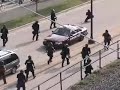 Police Tear Gas Protestors by River at RNC 2008 St. Paul