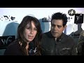 Raul Julia Levy  being interviewed  at  F A M E  INDUSTRY MIXER at Falcon