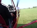 Airplane Savage Cruiser LSA grass strip landing