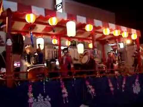 Troop of truck-street performers in ...