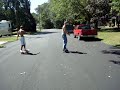 Zack Carving on Newly Built Board