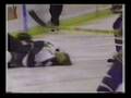 Messier crushes Modano (Surprise ending)