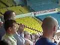 Leeds United Coming Out Of The Tunnel Against FCV Dender