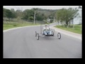 Teste de pista das partes mecânicas, queríamos ver se nada ia quebrar...e pra nossa surpresa ele o submarino voou!!