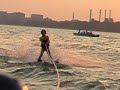 abby water skiing