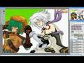 Drawing Haseo and Azure Kite