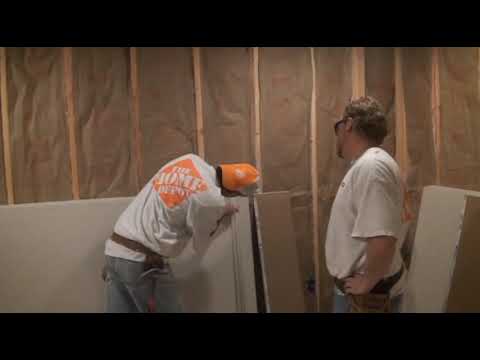 how to fit plasterboard